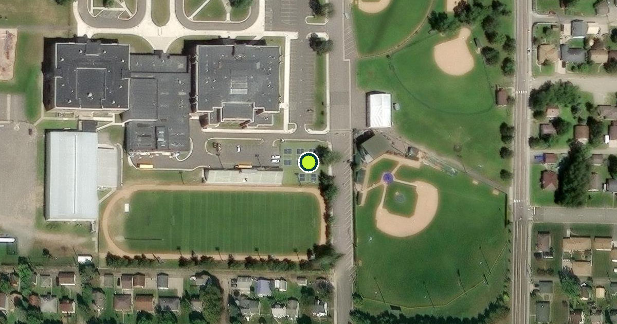 Satellite view of Ely Pickleball Courts