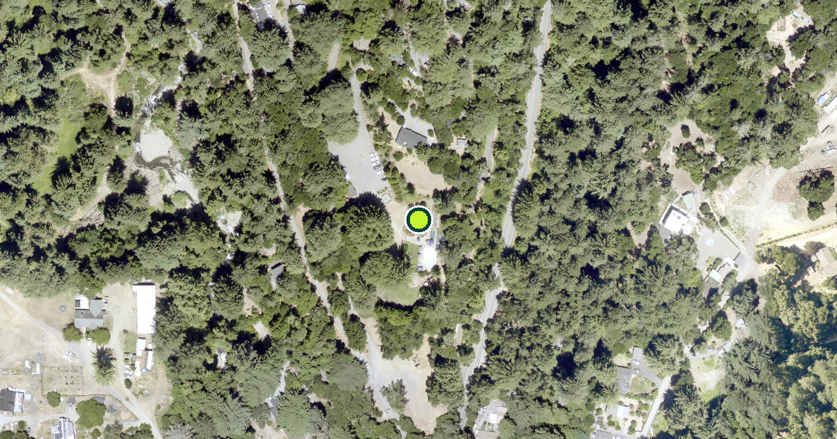Satellite view of Enchanted Valley Pickleball Court