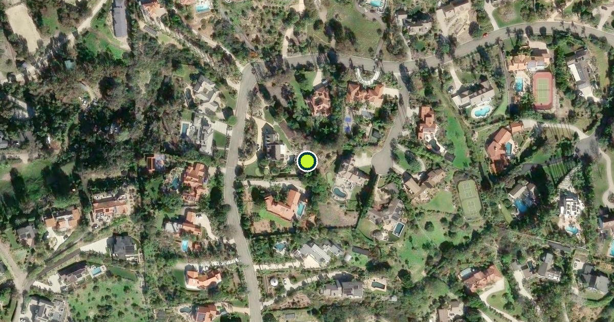 Satellite view of Encinitas Pickleball Courts