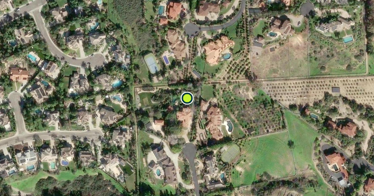 Satellite view of Encinitas Pickleball Courts