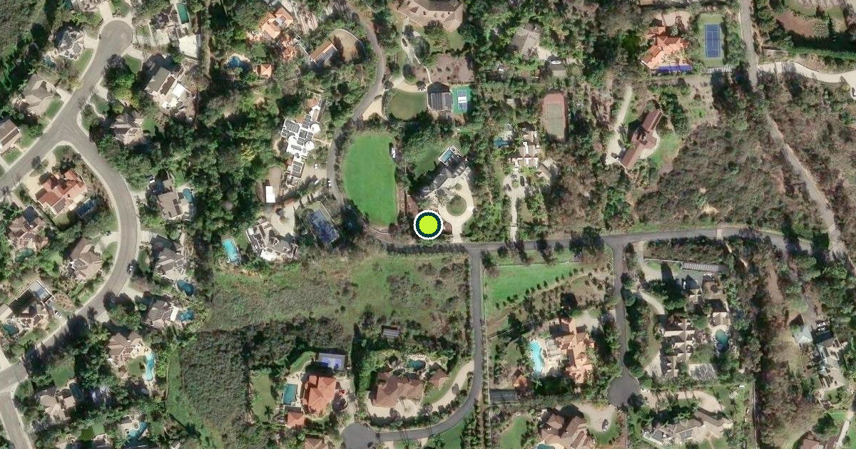 Satellite view of Encinitas Pickleball Courts