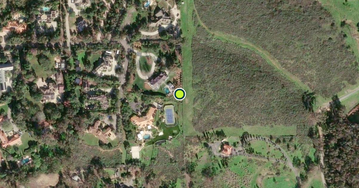 Satellite view of Encinitas Pickleball Courts