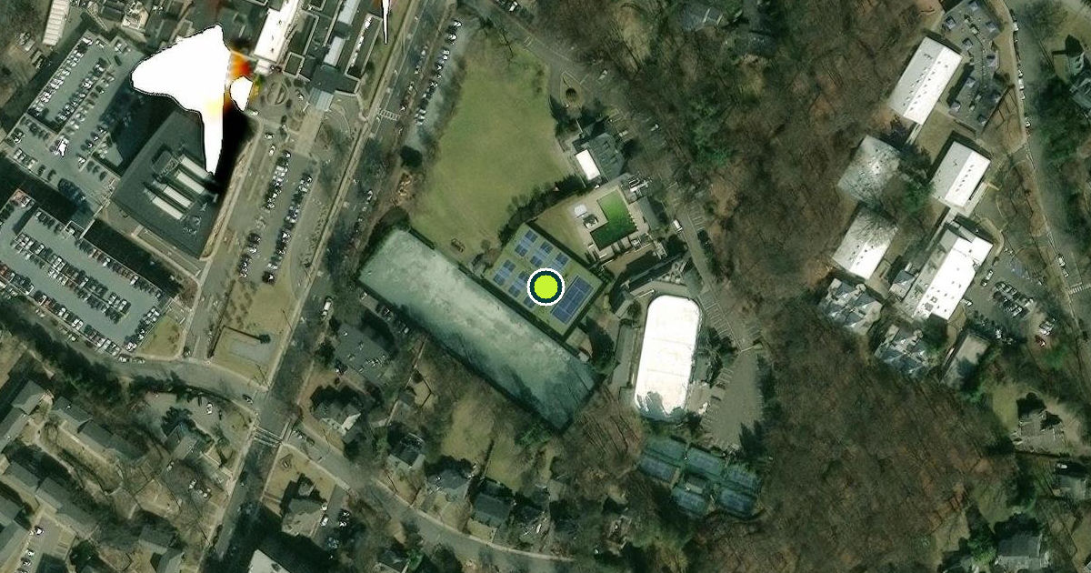 Satellite view of Englewood Pickleball Courts