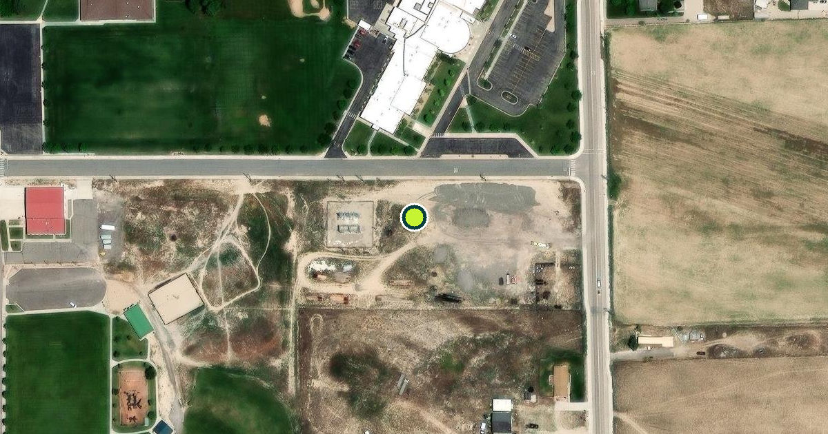 Satellite view of Ephraim Pickleball Courts