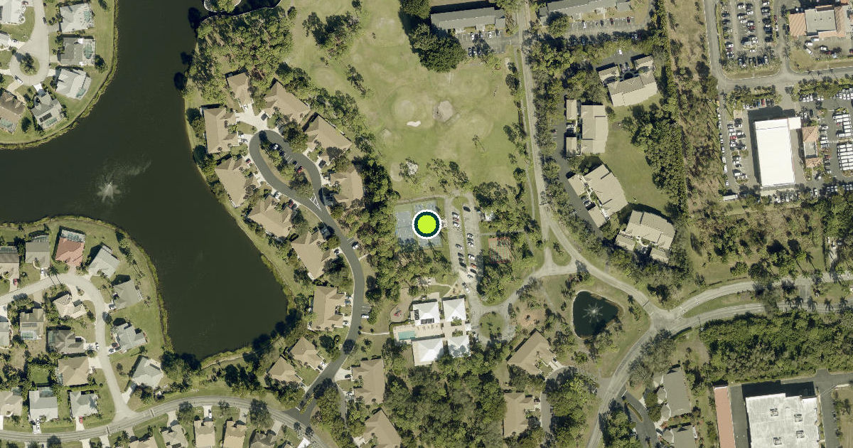 Satellite view of Estero Pickleball Courts