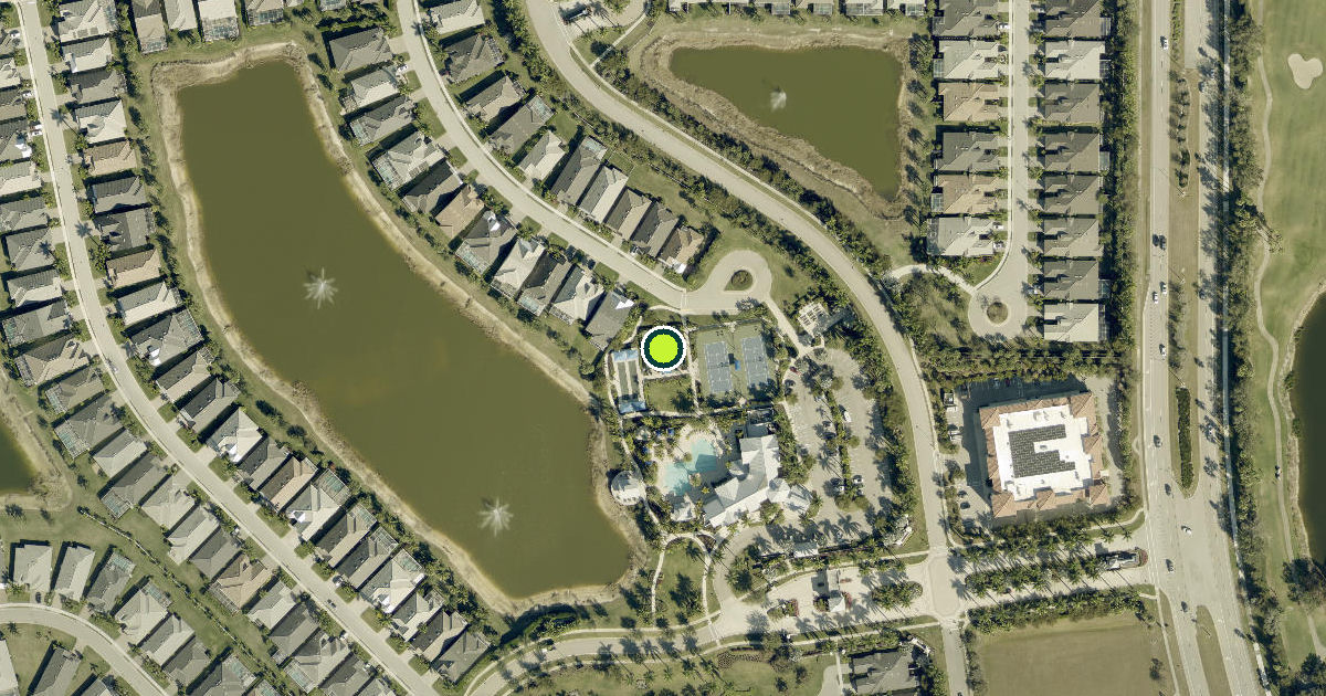 Satellite view of Estero Pickleball Courts