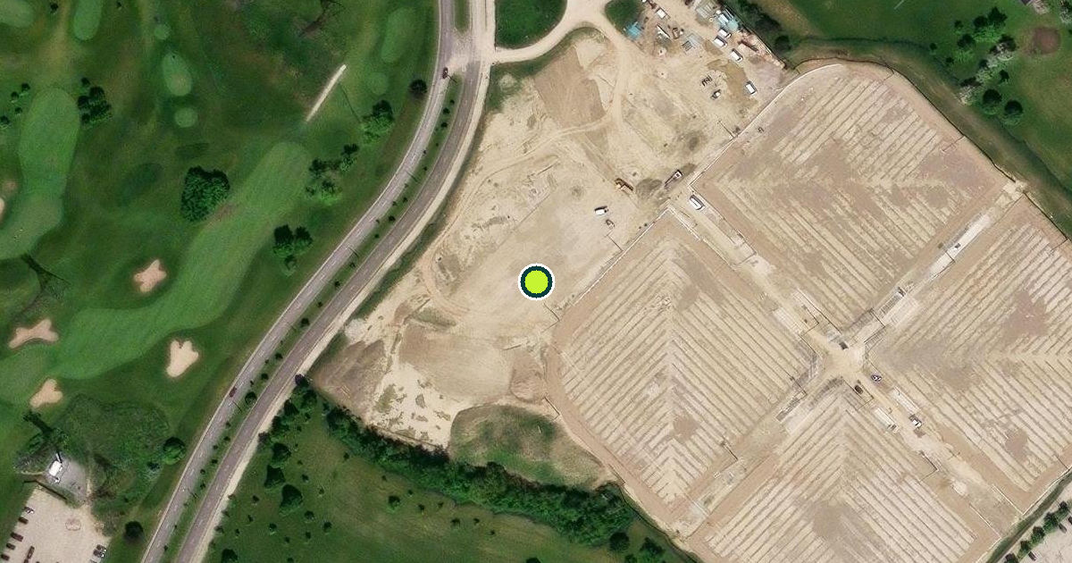 Satellite view of Etobicoke Pickleball Courts