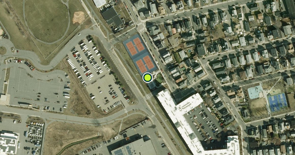 Satellite view of Everett Pickleball Courts