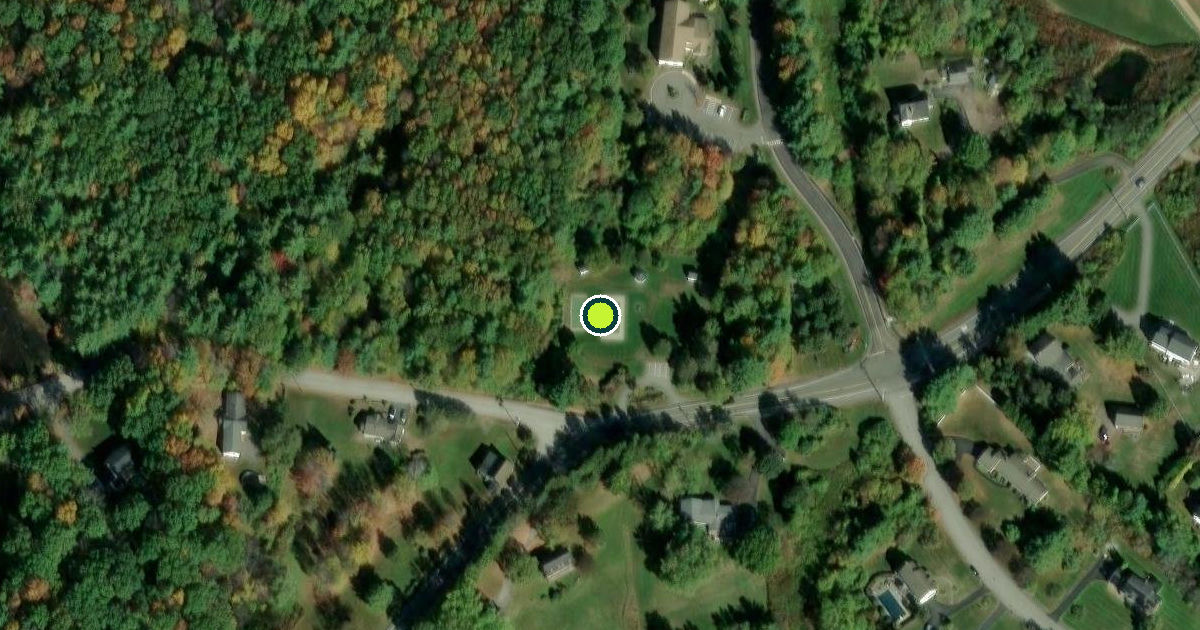 Satellite view of Exeter Pickleball Courts