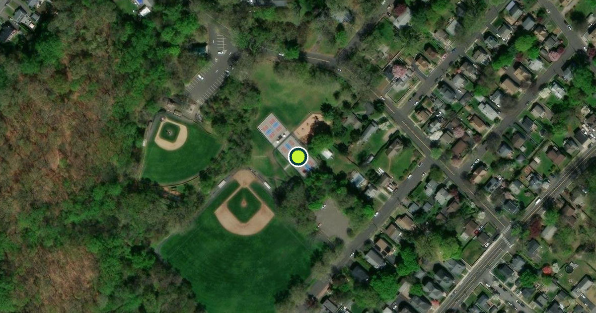 Satellite view of Fairfield Pickleball Courts