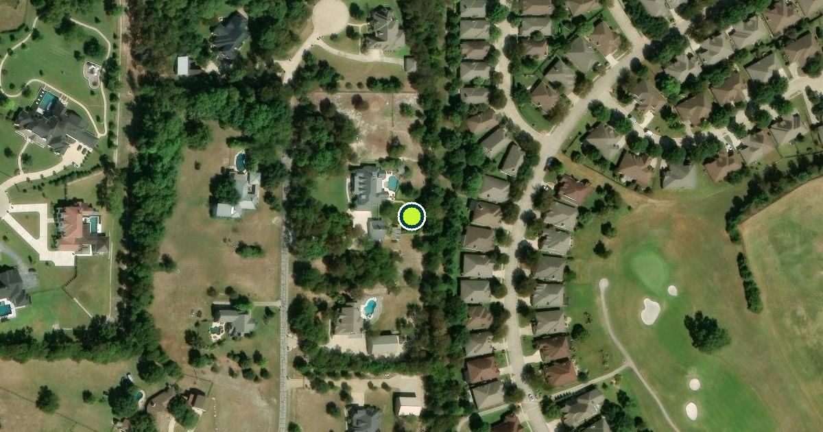 Satellite view of Fairview Pickleball Courts