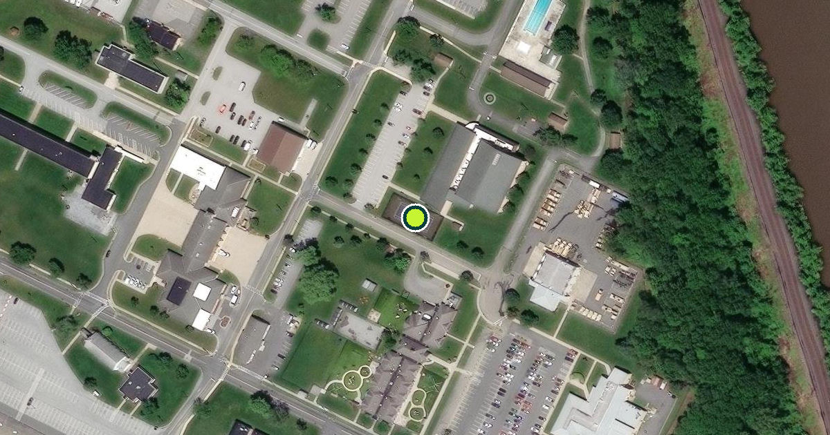 Satellite view of Fairview Township Pickleball Courts