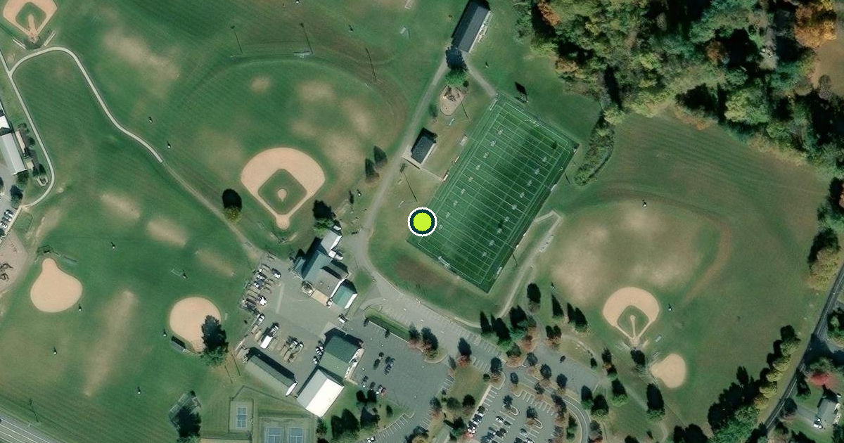 Satellite view of Fallston Recreation Complex