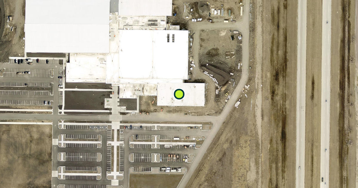 Satellite view of Fargo Pickleball Courts