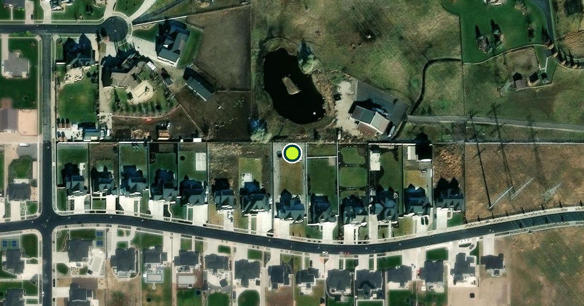 Satellite view of Farmington Pickleball Courts