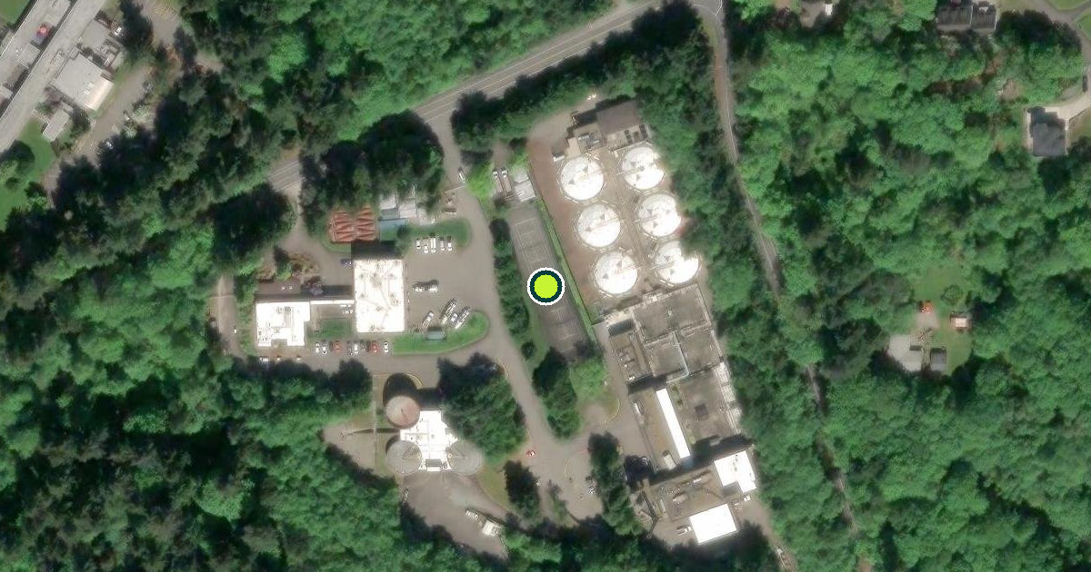 Satellite view of Federal Way Pickleball Courts