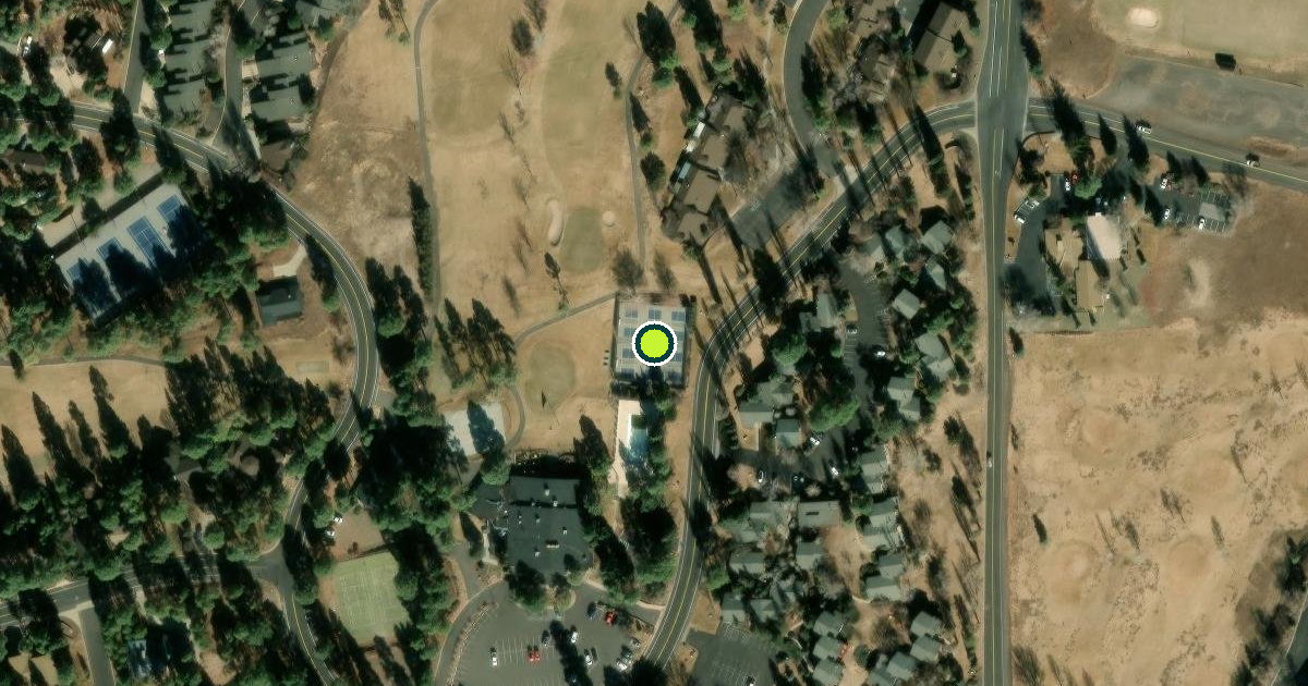 Satellite view of Flagstaff Pickleball Courts