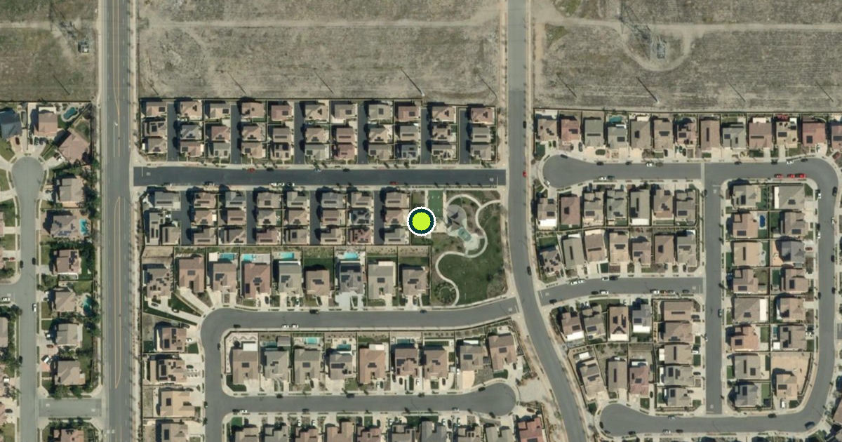 Satellite view of Fontana Pickleball Courts
