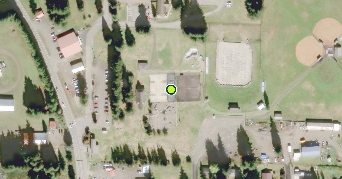 Satellite view of Forks Pickleball Courts