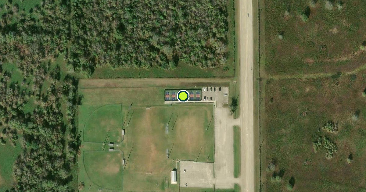 Satellite view of Fort Bend County Pickleball Courts