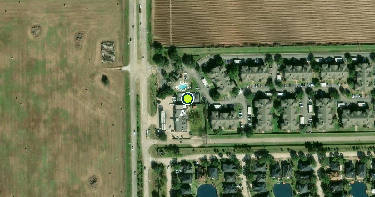 Satellite view of Fort Bend County Pickleball Courts