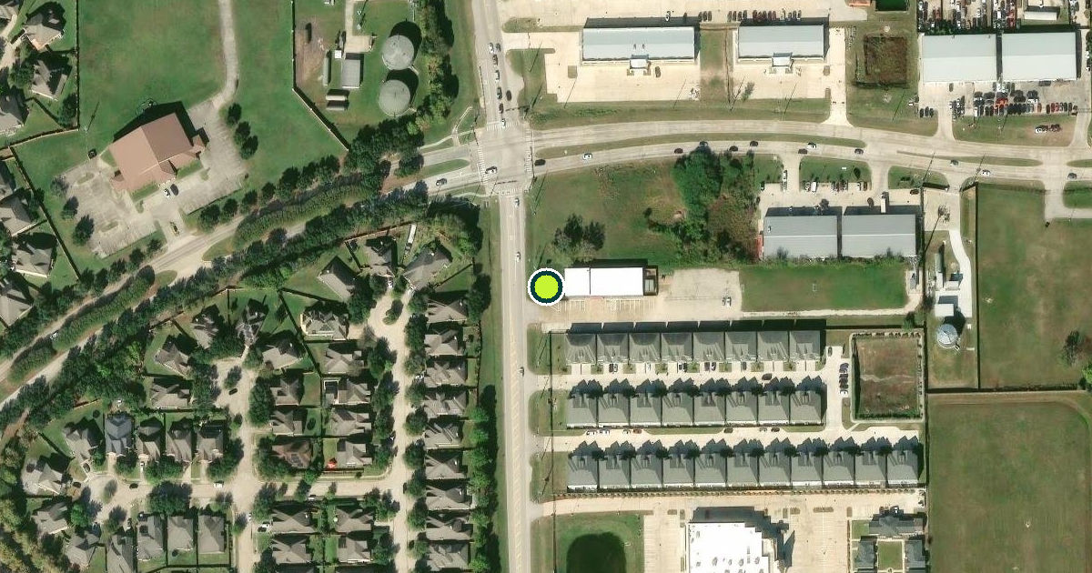 Satellite view of Fort Bend County Pickleball Courts
