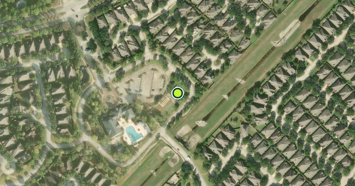 Satellite view of Fort Bend County Pickleball Courts