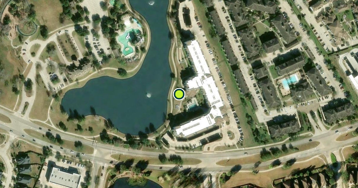 Satellite view of Fort Bend County Pickleball Courts