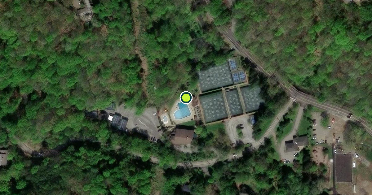 Satellite view of Fox Chapel Racquet Club