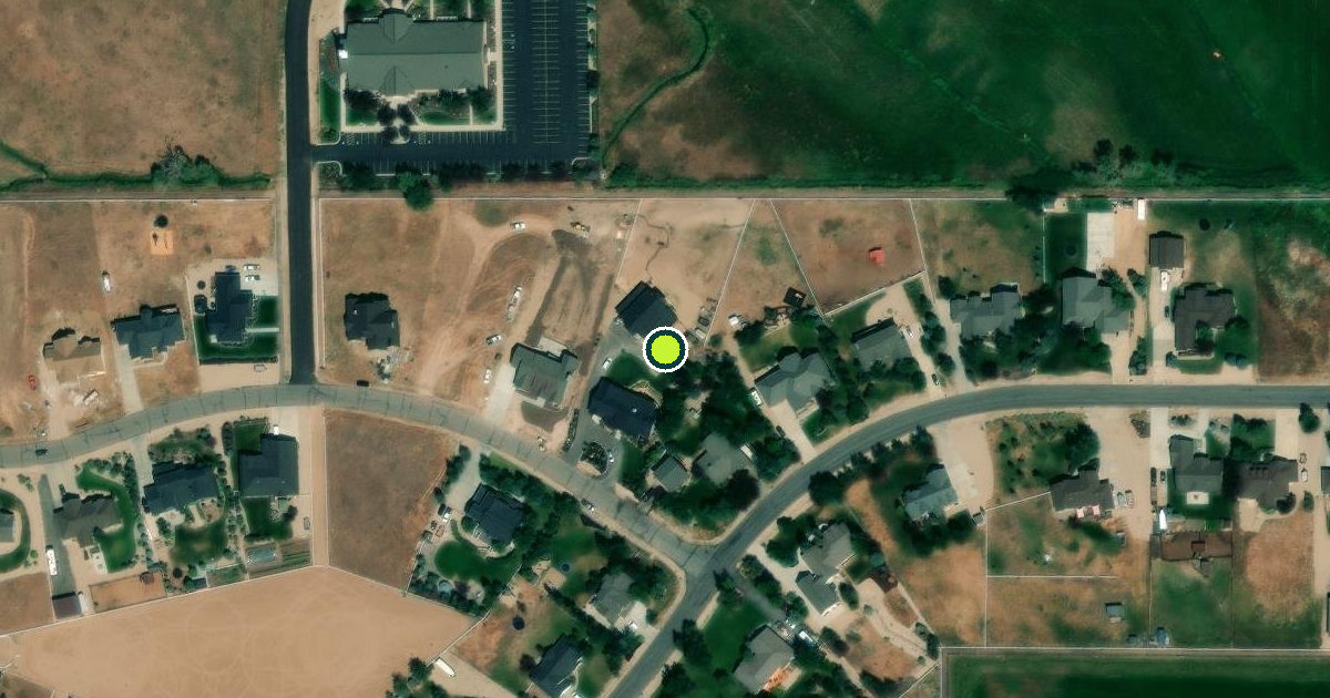 Satellite view of Francis Pickleball Courts