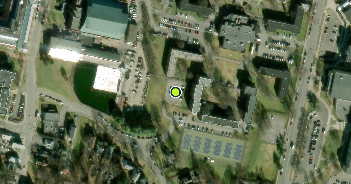 Satellite view of Freshman Hill Sports Courts