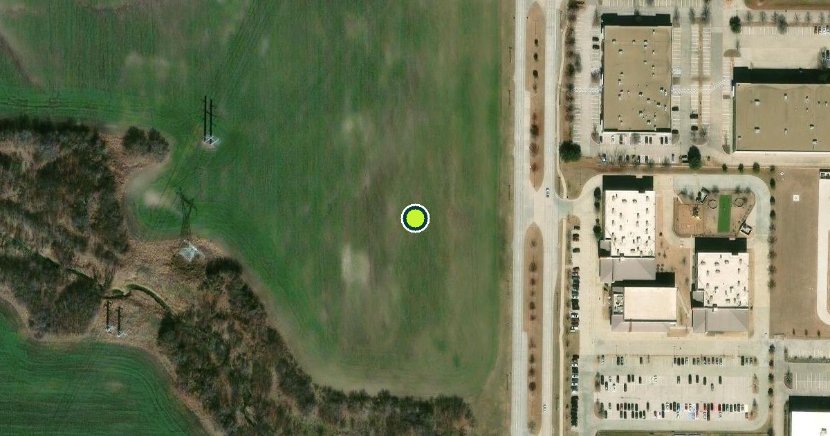 Satellite view of Frisco Pickleball Courts
