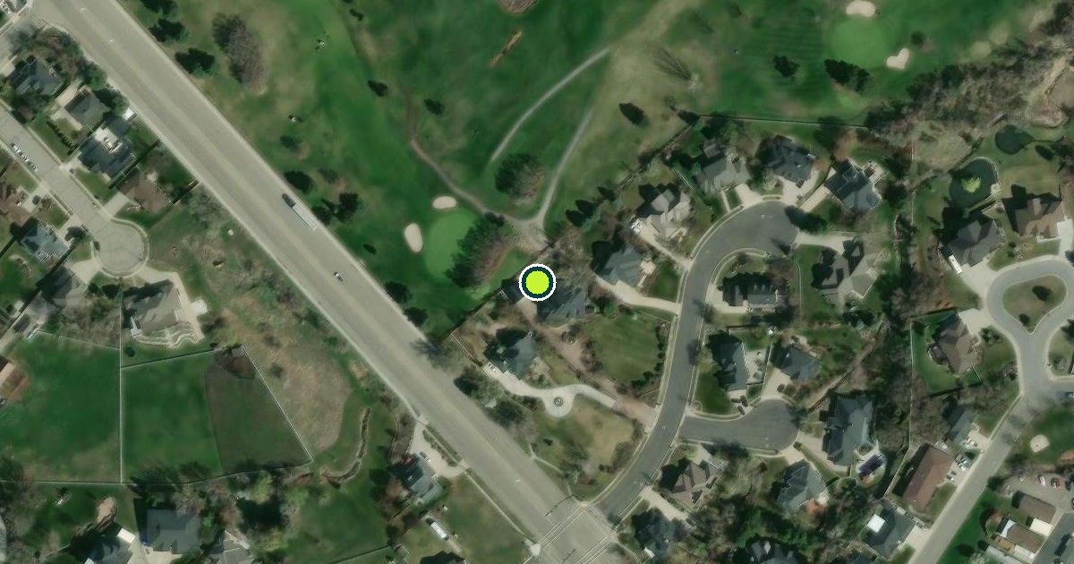 Satellite view of Fruit Heights Pickleball Courts