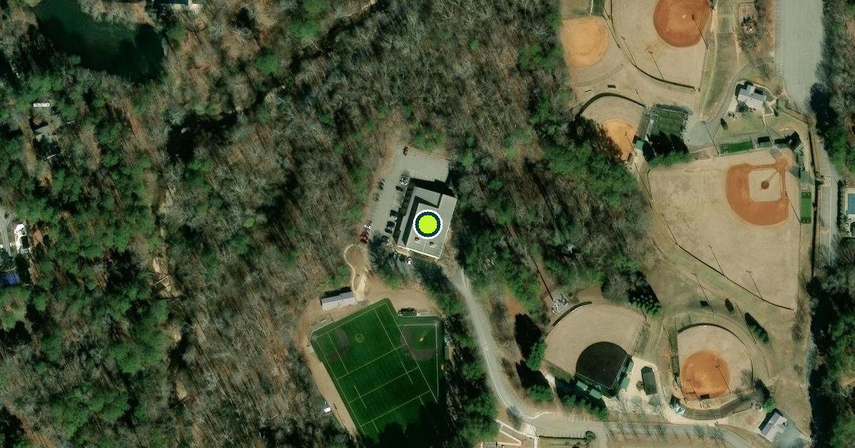 Satellite view of Fullers Recreation Center