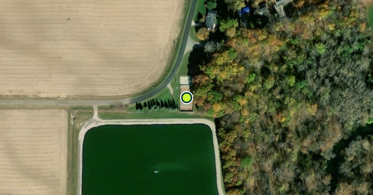 Satellite view of Fulton Township Pickleball Courts