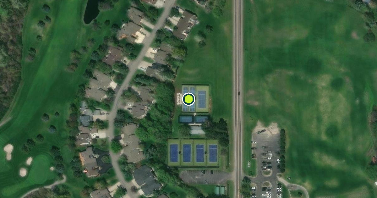 Satellite view of Gallatin County Pickleball Courts