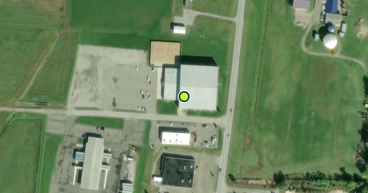 Satellite view of Gallia County Pickleball Courts
