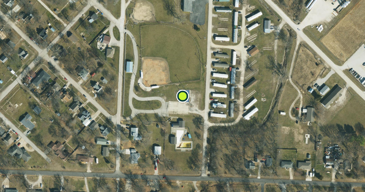 Satellite view of Garden City Pickleball Courts