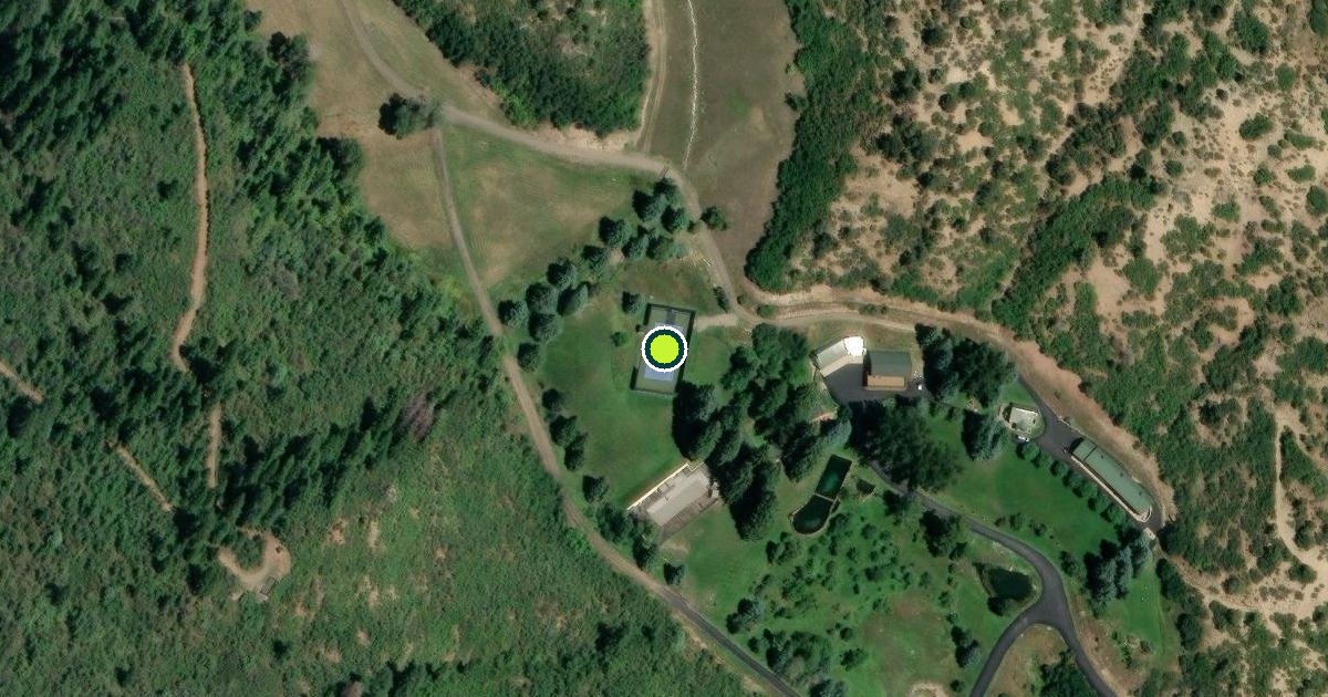 Satellite view of Garfield County Pickleball Courts