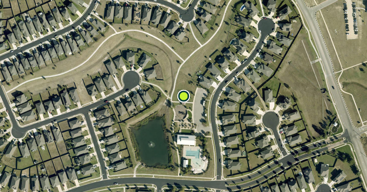 Satellite view of Georgetown Pickleball Courts