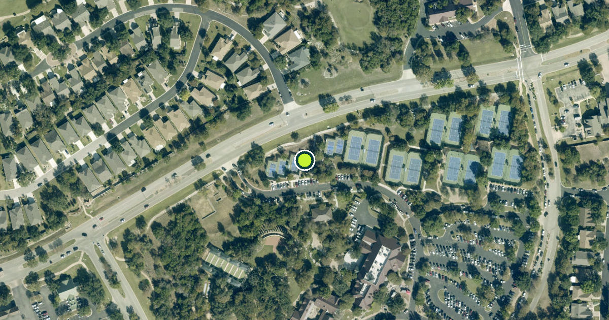 Satellite view of Georgetown Pickleball Courts