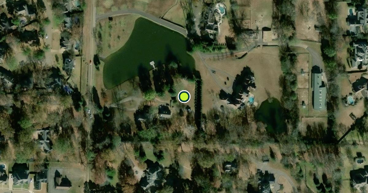 Satellite view of Germantown Pickleball Courts