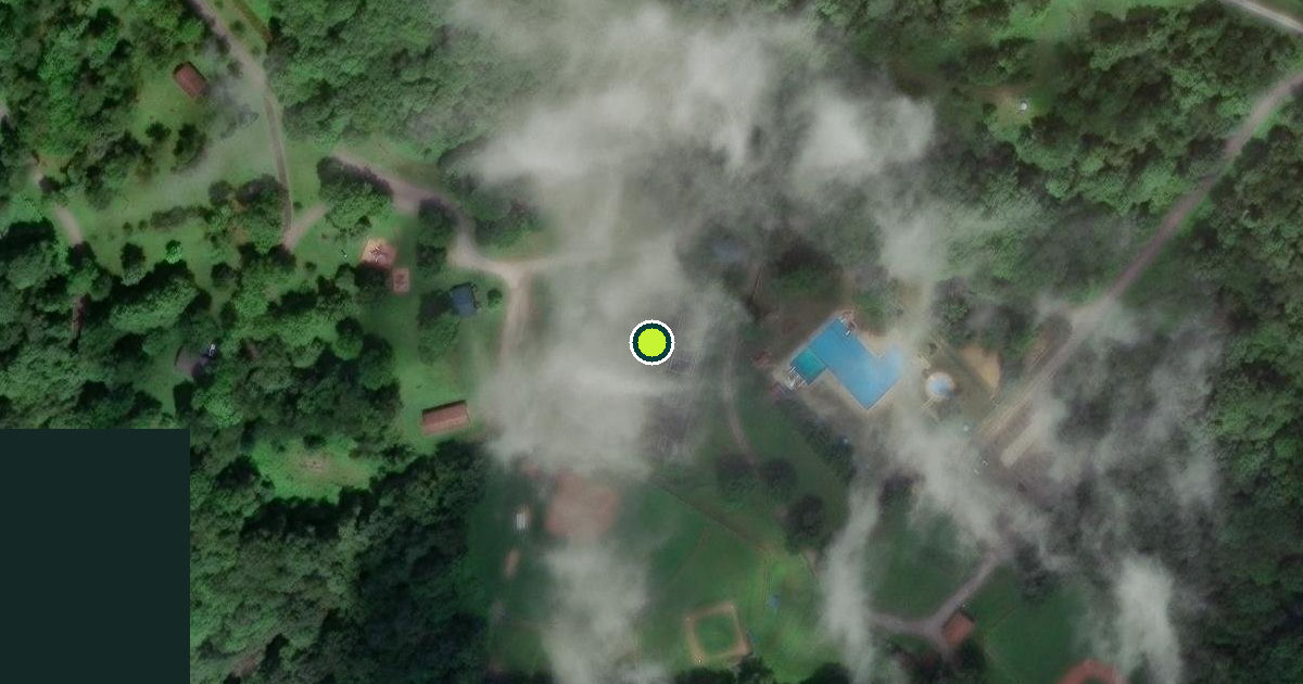 Satellite view of Gilpin Township Pickleball Courts