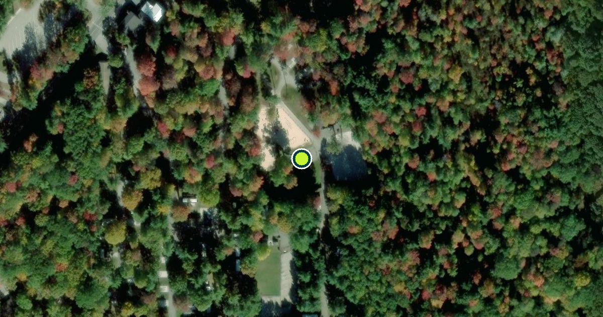 Satellite view of Golden Township Pickleball Courts