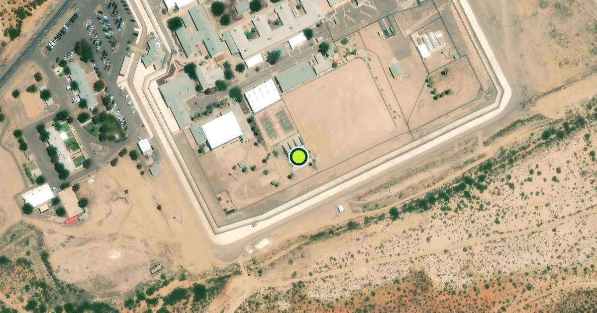 Satellite view of Graham County Pickleball Courts