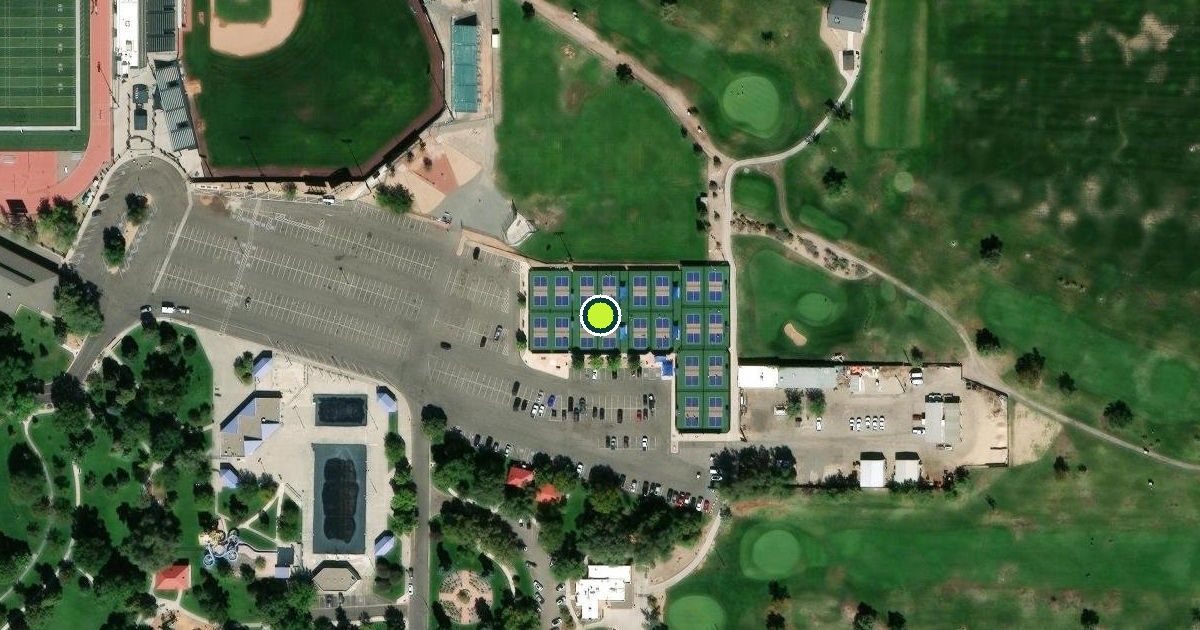 Satellite view of Grand Junction Pickleball Courts