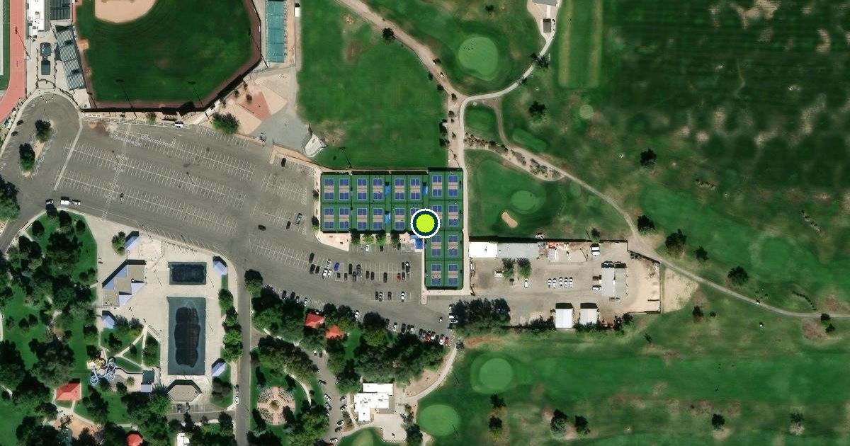 Satellite view of Grand Junction Pickleball Courts
