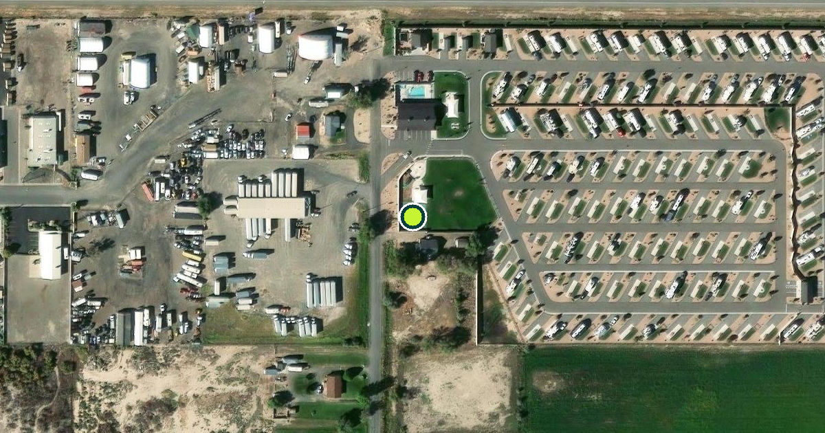 Satellite view of Grand Junction Pickleball Courts