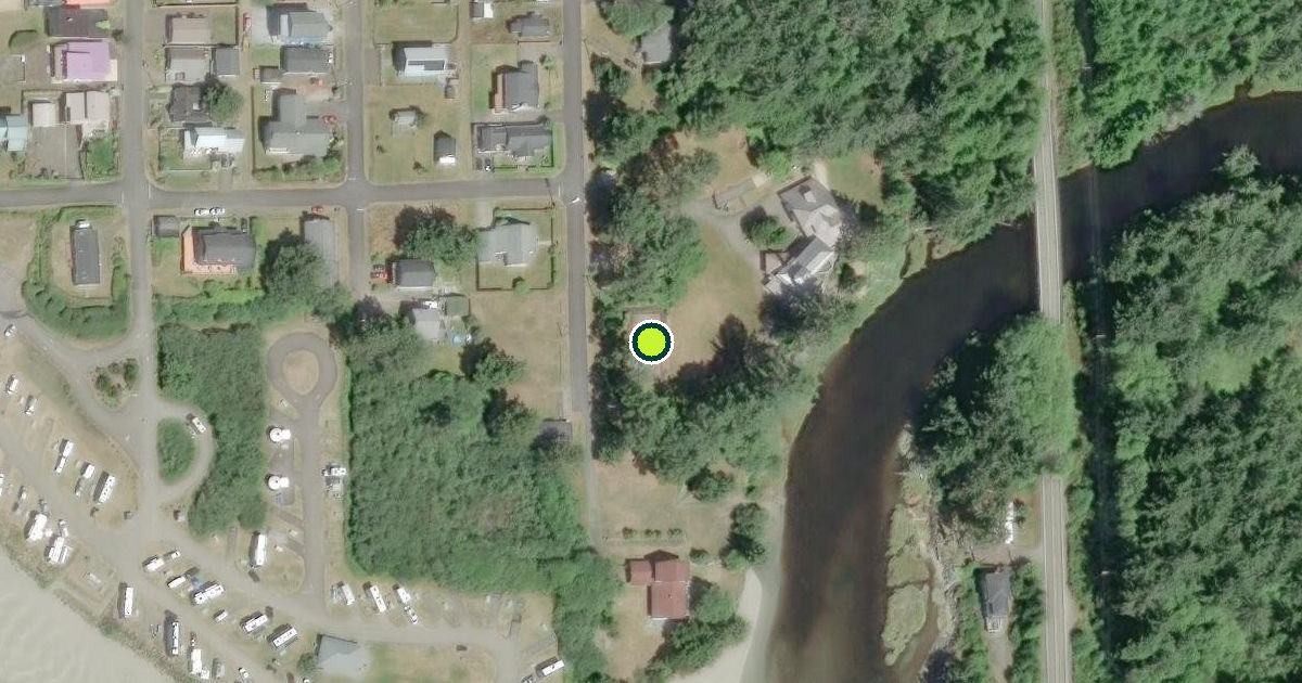 Satellite view of Grays Harbor County Pickleball Courts