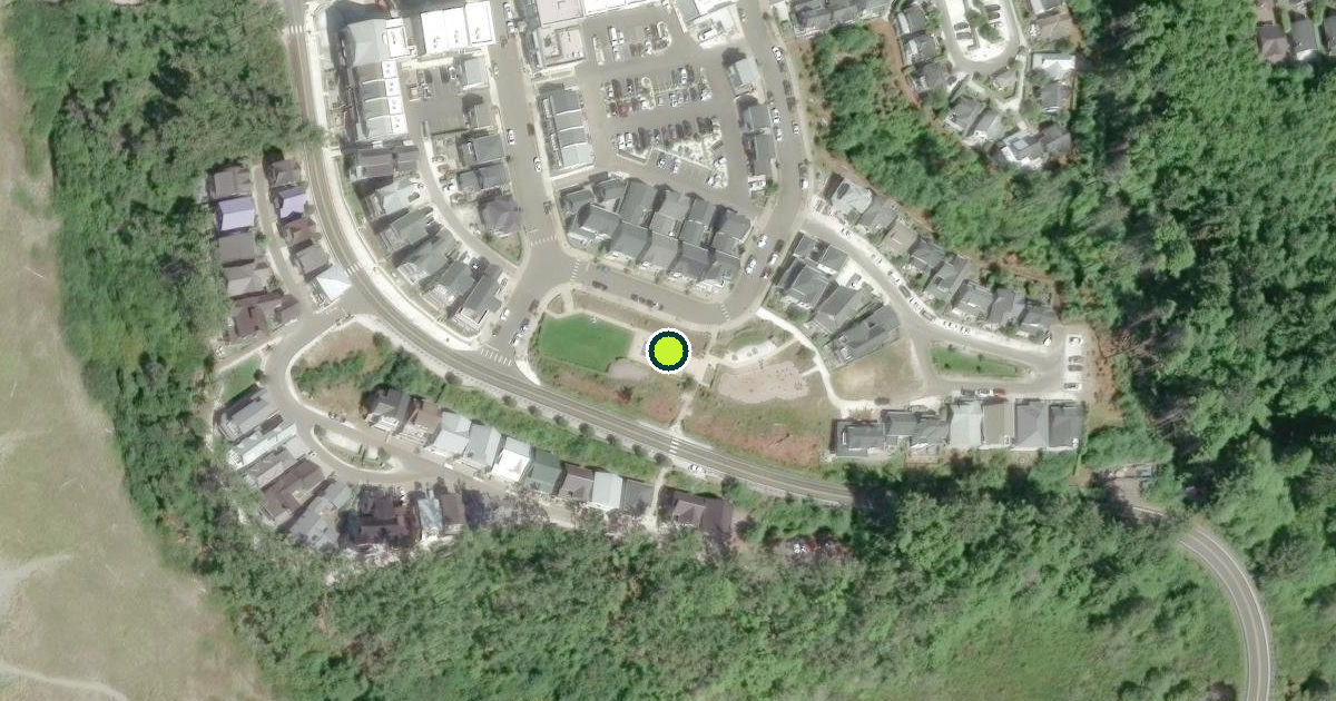 Satellite view of Grays Harbor County Pickleball Courts